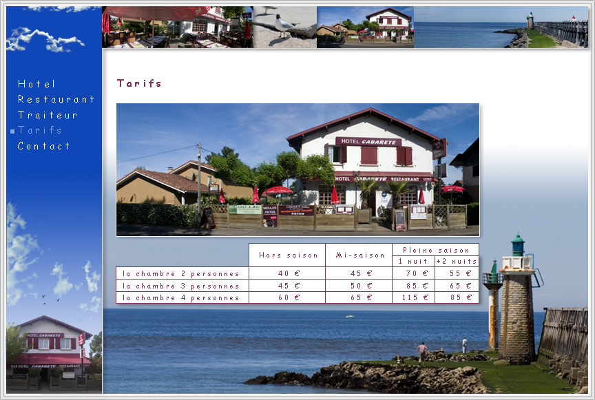 Hotelcabaretetarif